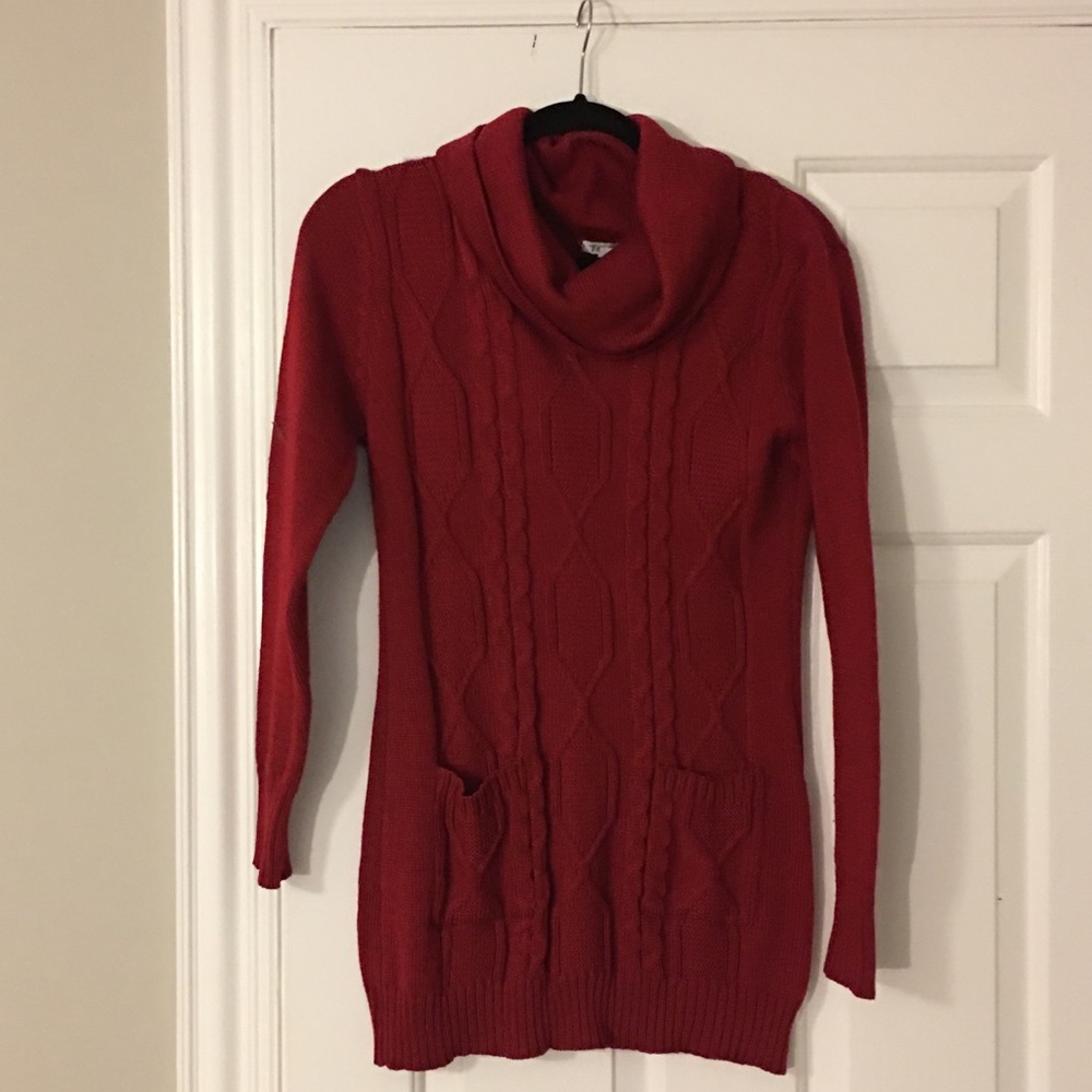 Red sweater